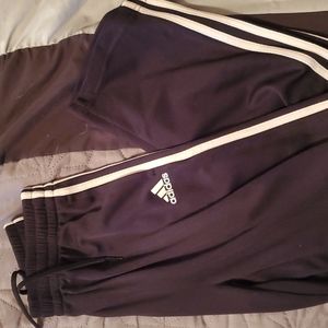 Black Adidas athletic pants L (14/16)